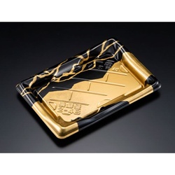 リスパック 寿司容器 美鮮盛 2-4B つぎ金 本体