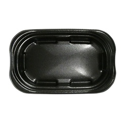 惣菜容器 MFP優デリ21-13(34) 黒W エフピコ