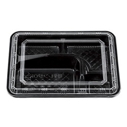 エフピコチューパ 弁当容器 M-53-1 黒セット(V)