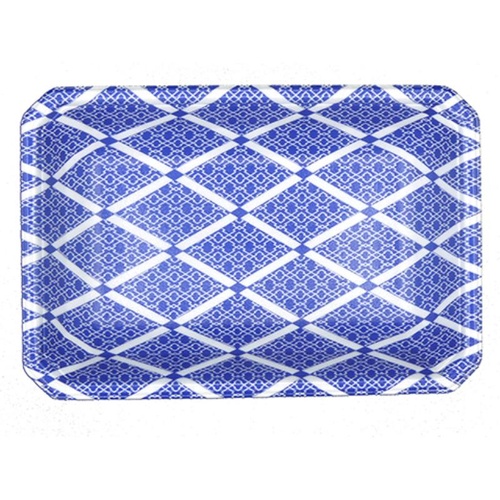 発泡トレー DFV-18-12(30) ひし格子青 エフピコ