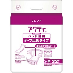 Ｆアクティパッド併用テープ止め　Ｓ−Ｍ　３２枚入
