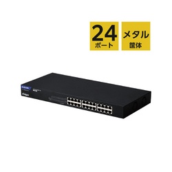 ＬＡＮハブ　アンマネージ　２４ポート