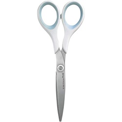 フィットカットスリムスタイル　ホワイト／ブルー３本