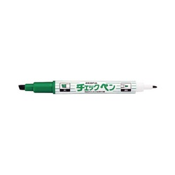 チェックペン　緑　Ｘ１０