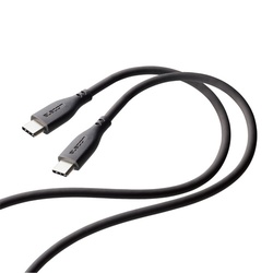 タイプＣケーブル　Ｃ−Ｃ　１ｍ　ＰＤ　グレー