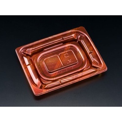 リスパック 惣菜容器 バイオカップ 優枠 15-11B ルミナスレッド 本体