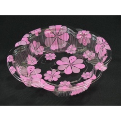 リスパック 惣菜容器 クリーンカップ よつば17-35Bひなたピンク 本体