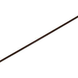 【廃番商品】HEIKO シングルサテンリボン 3mm幅×20m巻 焦茶