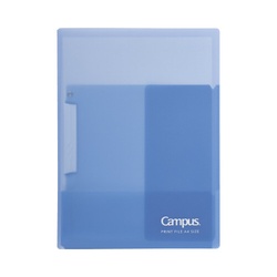 キャンパス　復習がしやすいプリントファイルブルー
