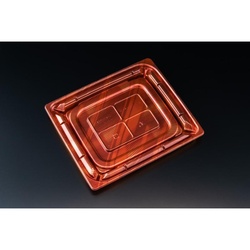 リスパック 惣菜容器 バイオカップ 優枠 20-17B ルミナスレッド 本体