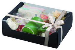 【廃番商品】ギフトボックス（スリーブ型・黒・324×233×88.5mm）