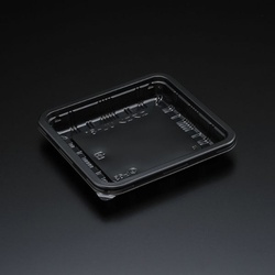 スミ サンドイッチ容器 エスコン UL-81 本体 黒