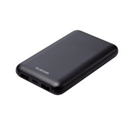 モバイルバッテリー　１００００ｍＡｈ　薄型　黒