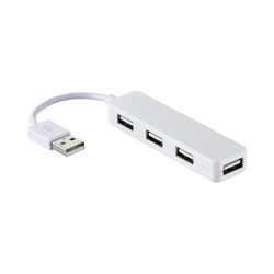 ＵＳＢＨＵＢ２．０　７ｃｍ　小型　ホワイト
