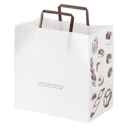 紙手提袋 フレッシュブレッドペーパーバッグ-3(50枚) ヘッズ