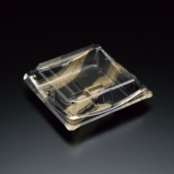 スミ 和菓子容器 ユニコン MS-40 黒金筆