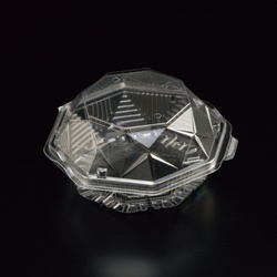 スミ 和菓子容器 ユニコン 八角BH 透明