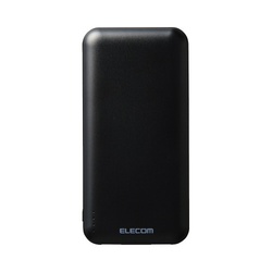 モバイルバッテリー　１００００ｍＡｈ　黒　ＥＣ