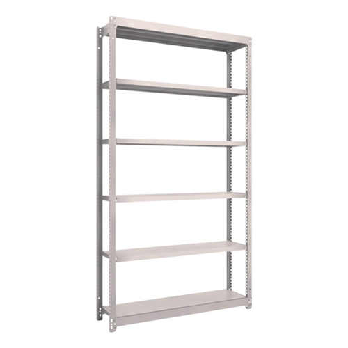 ＴＲＵＳＣＯ スチールラック Ｍ1.5型軽中量棚 1160×295×2100mm 6段 単体 ネオグレー M1.57436