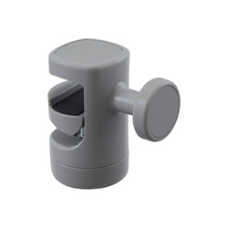 デスク・テーブル用クランプフック　ライトグレー