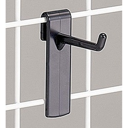 メッシュ用樹脂フック　黒　長さ４０ｍｍ　１００本入