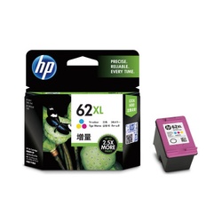 純正インク　ＨＰ６２ＸＬ　カラー（増量）２個