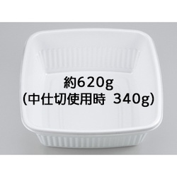 シーピー化成 弁当容器 BF-210 ホワイト 本体 発泡
