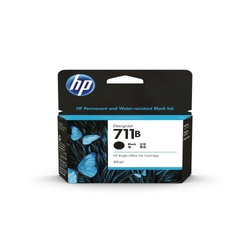 純正インク　ＨＰ７１１Ｂ（３ＷＸ０１Ａ）黒　８０ｍ