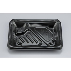 シーピー化成 弁当容器 CBFつむぎ5-3 黒 本体