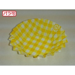 セイコー おかずカップ ラミケースOPP6A C柄イエロー 500枚