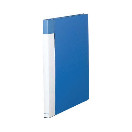 クリヤーブック固定式・横入　Ｂ５縦　４０Ｐ　青Ｘ３