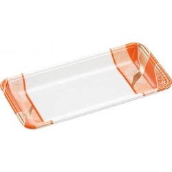 発泡トレー FLB-Y12-25 鮮彩オレンジ エフピコ