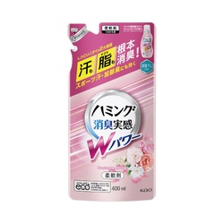 ハミング消臭実感Ｗ　Ｆフローラル詰替４００ｍｌ×５