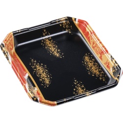 発泡トレー しゃぶしゃぶ長2.5人浅LS 流華赤 エフピコ