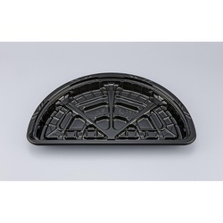 ピザ容器 CZラプレピザ11ハーフ BS黒本体 シーピー化成