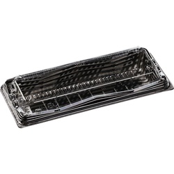 エフピコ フードパック SA氷河24-10 グレイス黒