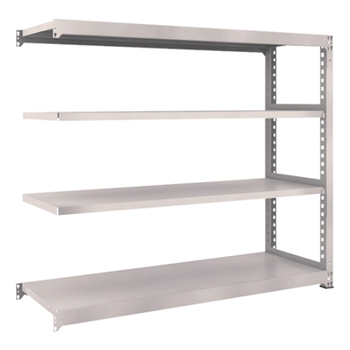 ＴＲＵＳＣＯ スチールラック Ｍ3型中量棚 1800×571×1500mm 4段 連結 ネオグレー M35664B