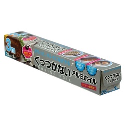 くっつかないアルミホイル　２５ｃｍ×３ｍ