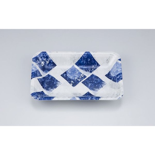 発泡トレー 新LL13-25 氷角紺 シーピー化成