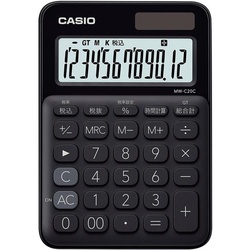 カラフル電卓　ＭＷ−Ｃ２０Ｃ−ＢＫ　ブラック