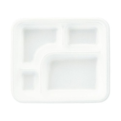 弁当容器 AH-520 本体 発泡 白 アヅミ産業