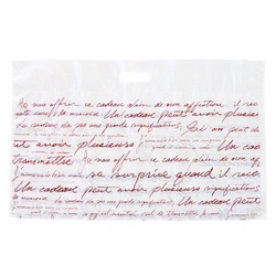 ポリ手提げ NEWフレンチボトムガゼットバッグ-L(50枚) ヘッズ