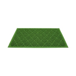ケミタングルダイヤ裏地なしマット　４５０×７５０緑