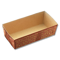 天満紙器 製菓資材 ベーキングトレー CT206 E段リーフ 25枚/袋