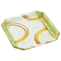 発泡トレー しゃぶしゃぶ3人浅LS 円熟緑 エフピコ