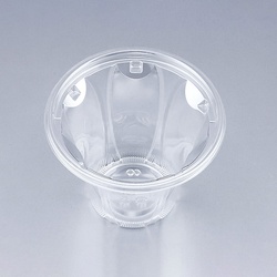 シーピー化成 かき氷カップ フルーツ容器 COPNフルーツ丸12F 本体 50枚/袋