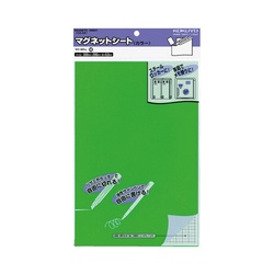 マグネットカラーシート３００×２００ｍｍ　緑Ｘ１０