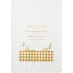 持ち帰り袋 KT-2 フランセベール小判抜手提袋 中 半透明 福重