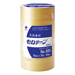 セロハンテープ No.405 18mm x 35m 100個入り ニチバン セロテープ 405 18mm×70m 40518X70 | ダンボール・梱包資材