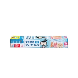 マチ付きフリーザーバッグＬ　１２枚